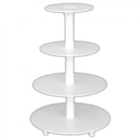 Подставка 35079 четырехярусная пластиковая