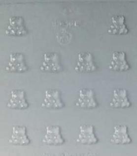 Форма для шоколада 90-1018 Мишка с сердцем