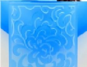 Силиконовая форма для текстуры Квадрат