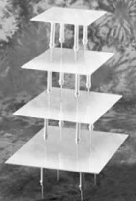 Подставка COD130 четырехуровневая пластиковая 