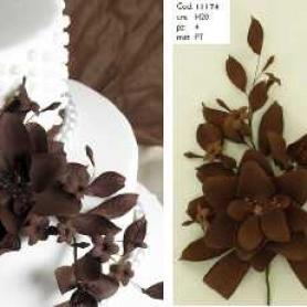 Украшения сахаристые 11174 Розы шоколадные