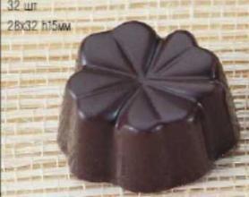 Форма для шоколада поликарбонатная МА 1624 Клевер