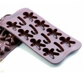 Форма для конфет SCG12 силиконовая Человечек